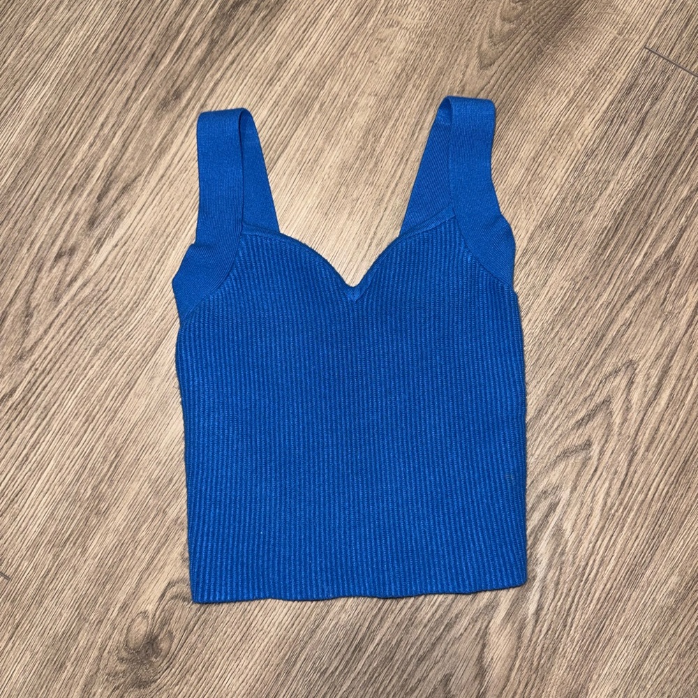 Abercrombie & Fitch Ottoman Sweetheart Knit Tank